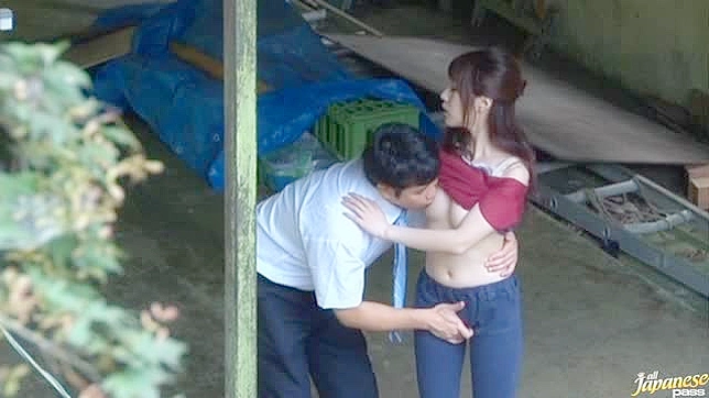 Excited Asian Couple Enjoys Steamy Outdoor Sex Festivities