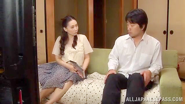 Violet-Laced Japanese Beauty Gets Savagely Pounded Hard