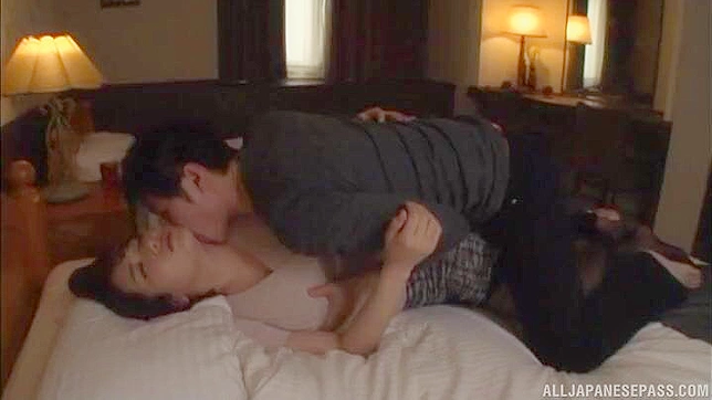 Sexy Japanese Slut In Lingerie Rides Cock Hard And Deeply