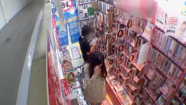 Seductive Asian Babe Dares Barely-Clothed Shopping Orgasms