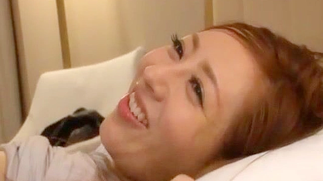 Japanese Babe Takes Big Cock Deep Until She Gushes Orgasmically