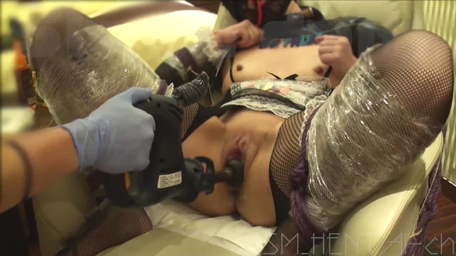 Nonstop Orgasms From Super Fast Piston Action Until She Collapses