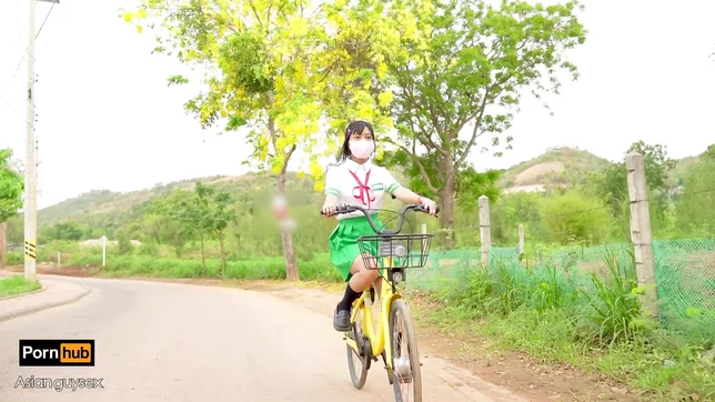 Suzume Bent Over – Wildly Enthusiastic Thick Dick Action