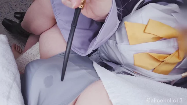 Elaina’s Playful Cosplay Turned Wild – Soaked & Stuffed with Cum