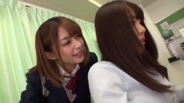 Rika the Tiny 18+ Asian MILF Seduces Teachers in Wild Anal Threesome