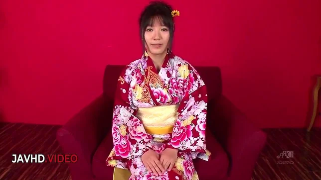Chiharu's Seductive Blowbang & Passionate Kimono Sex – A True Japanese Pleasure