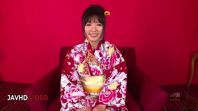 Chiharu's Seductive Blowbang & Passionate Kimono Sex – A True Japanese Pleasure