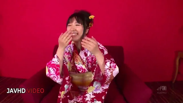 Chiharu's Seductive Blowbang & Passionate Kimono Sex – A True Japanese Pleasure