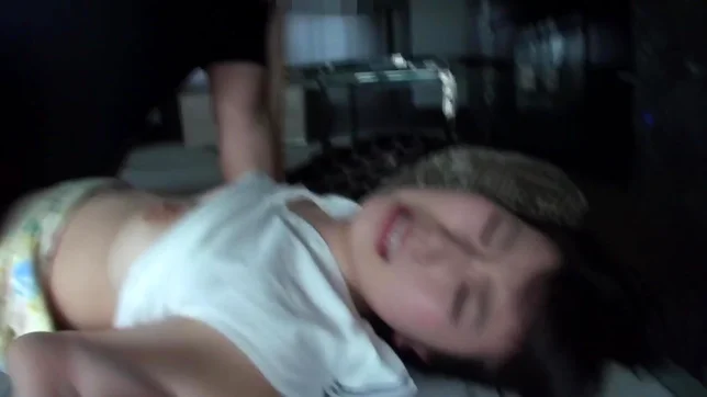 Beautiful Japanese teen Rara Unno gets masturbated in front of a cam