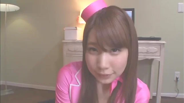 Rui Hasegawa is a hot Asian enjoying hand work and blowjob 2