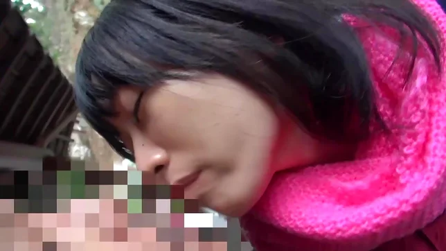 Amateur girl with tiny tits Yuna Kimino sucks and licks cock 6