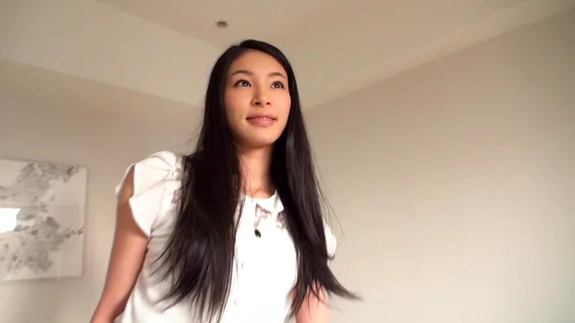 Lusty Japanese brunette Takikawa Kanon pleases pussy with toys 5