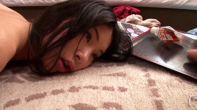 Horny Japanese milf gets her pussy banged hard by a sales agent 6