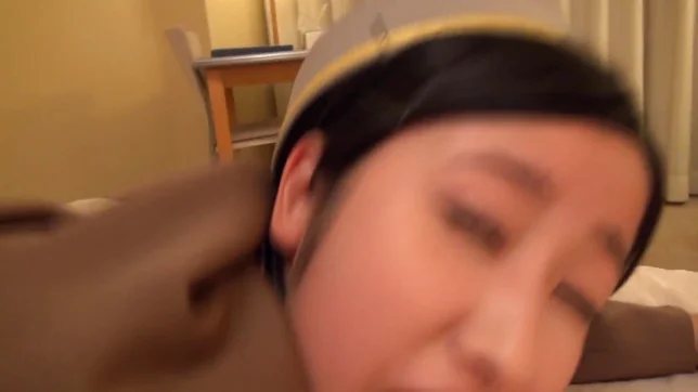 Young amateur girl Suzu Ichinose plays with her shaved pussy 3