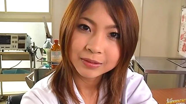 Anna Kousaka is a kinky Asian nurse 2