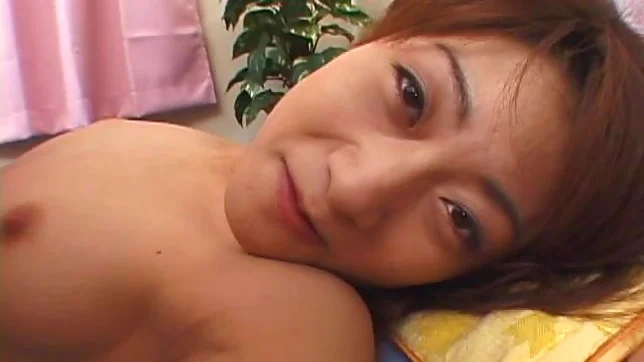 Gorgeous Japanese Teen Model Grinds Pussy On Dick