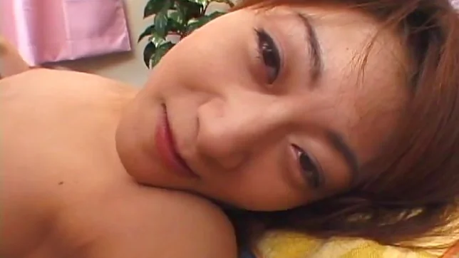 Gorgeous Japanese Teen Model Grinds Pussy On Dick