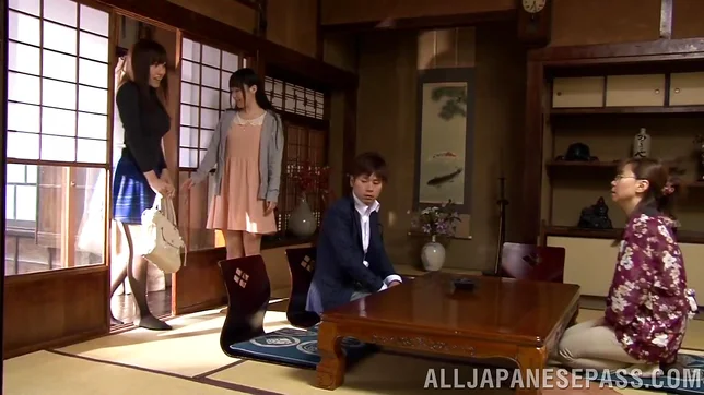 Horny teen Azusa Nagasawa enjoys a hard one