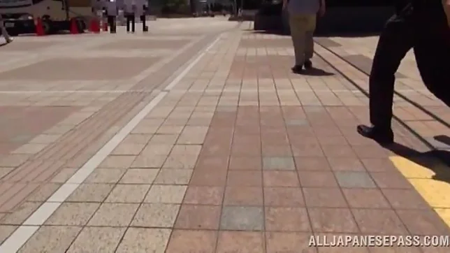 Arousing Japanese hottie Kaho Nanami is horny