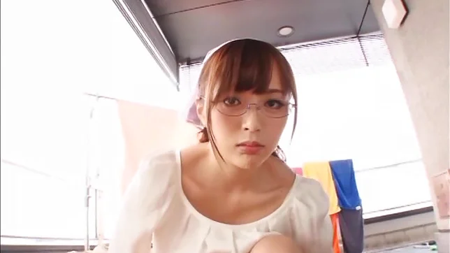 Yuu Namiki pleases with her feet and mouth