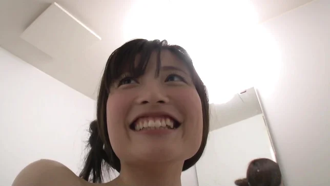 Sexy amateur babe Nozomi Kitano, sucks and fucks on the sofa 4