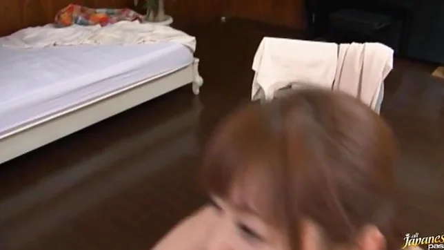 Yuma Asami Hot Asian gal with big tits enjoys hard sex 4