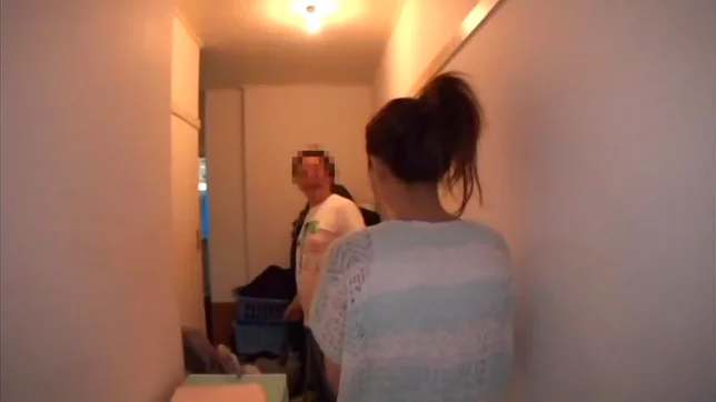 Hot Asian teen amateur Saki Ninomiya gives a blowjob gets pounded