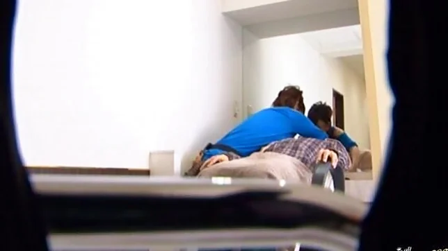 Konatsu Aozora is a horny Japanese doll playing with her big tits