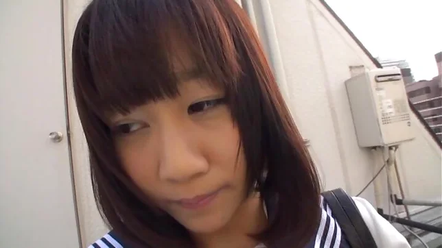 Innocent Japanese schoolgirl Yuri Shinomiya gets fingered 2