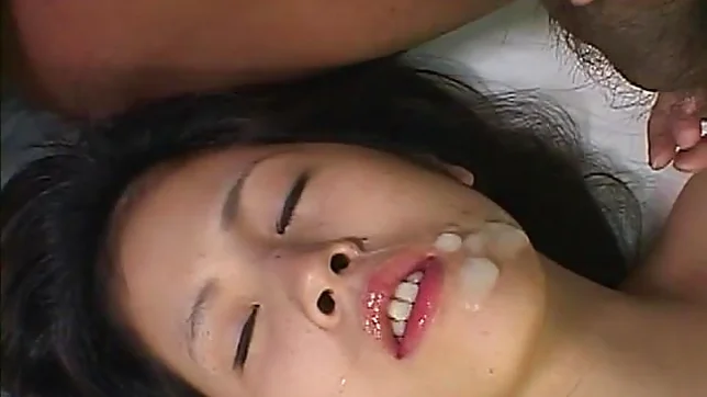 Sexy Japanese Babe Takes A Pounding In A Threesome 2