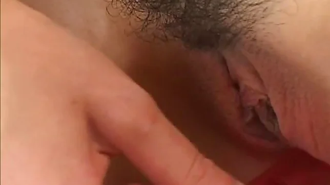 Japanese AV model fondles her juicy pussy 2