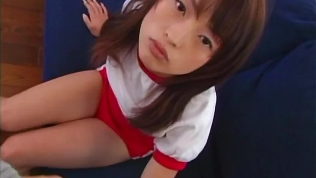 Gorgeous angel enjoys the pleasure of solo act