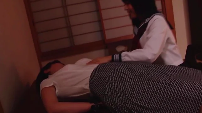 Kinky Hoshino in hot lesbian threesome