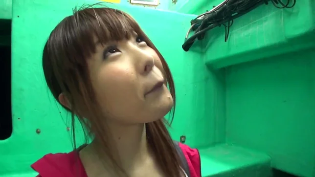 Naughty Japanese schoolgirl Riho Hirose gets her pussy licked and hammered