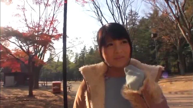 Petite babe Iku Sakuragi sucks and strokes a cock 2