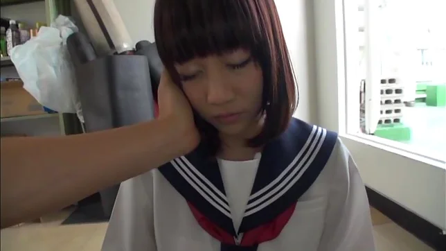 Innocent Japanese schoolgirl Yuri Shinomiya gets fingered 3