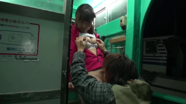 Naughty Japanese schoolgirl Riho Hirose gets her pussy licked and hammered 3