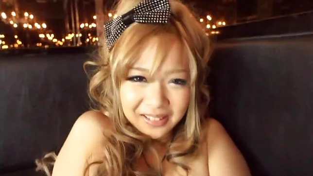 Kaori Otanashi Asian model gets tight pussy fingered 2