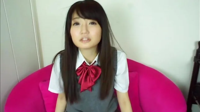 Sexy schoolgirl Reon Aizawa enjoys a true fuck 4