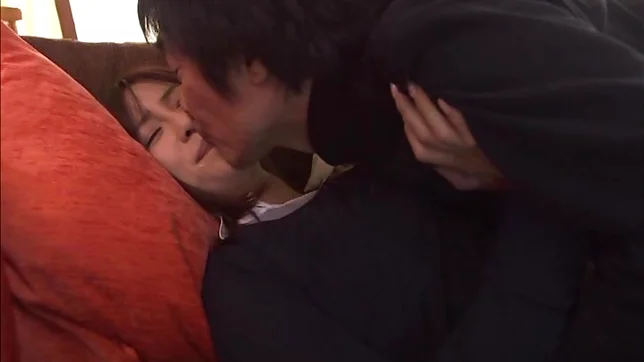 Lovely Saki Ninomiya gets a kinky couch fuck 2