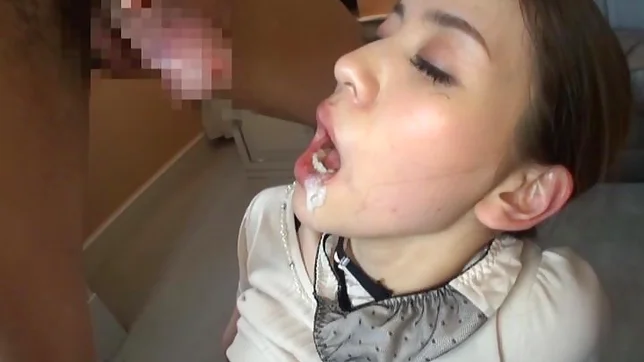 Tender Japanese cutie Yuria Ashina is screwed doggie fashion