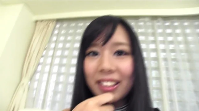 Sexy Japanese teen Shiori Tsukada deepthroats dick on pov 2