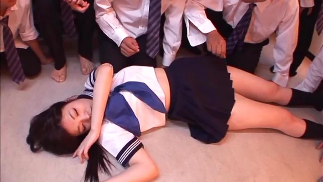 Mischievous Asian schoolgirl Karen Hazuki enjoys cocks of her boyfriends 4