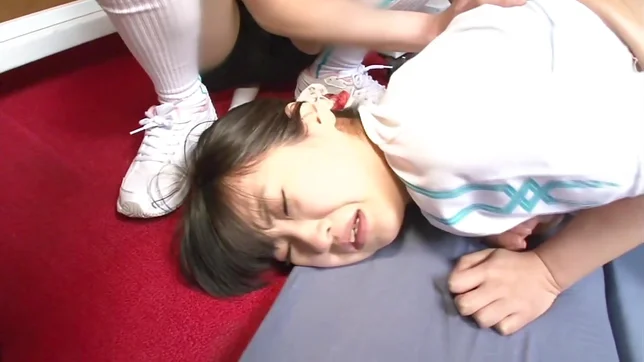 Naughty teen cheerleader lesbian deligts 5