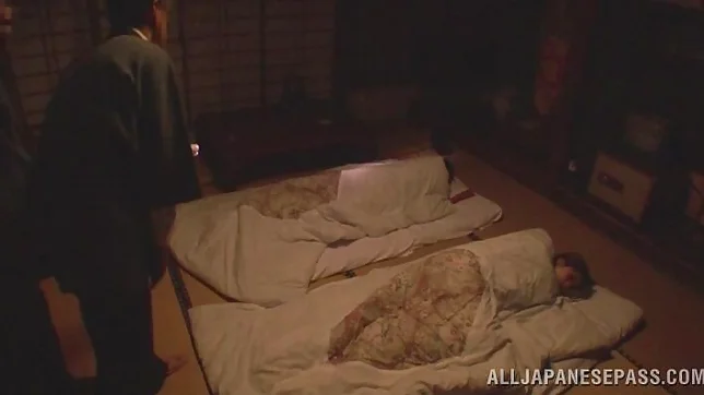 Skinny Japanese model gets banged in group action 3