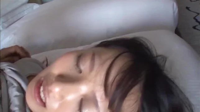 Lusty Asian amateur milf with big tits enjoys doggystyle fucking