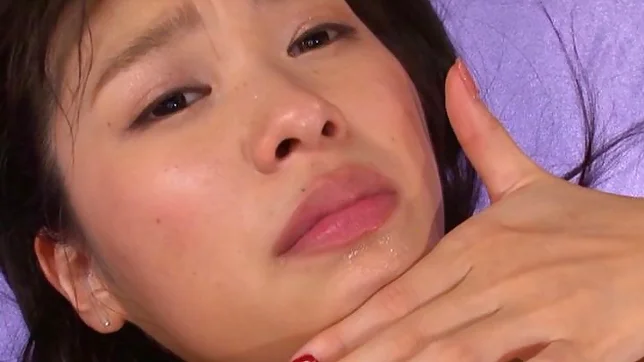 Alluring Asian teen Nana Ogura oiled up and fucked 2