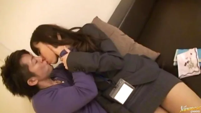 Shiori Hazuki Asian office gal spreads her legs 6