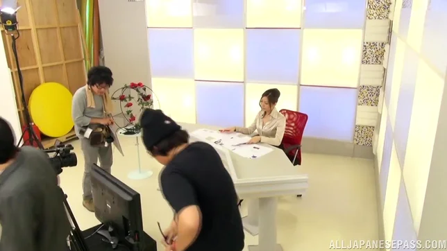 Shameless Japanese vixen Yuna Shiina rides dick gets cum in mouth 3