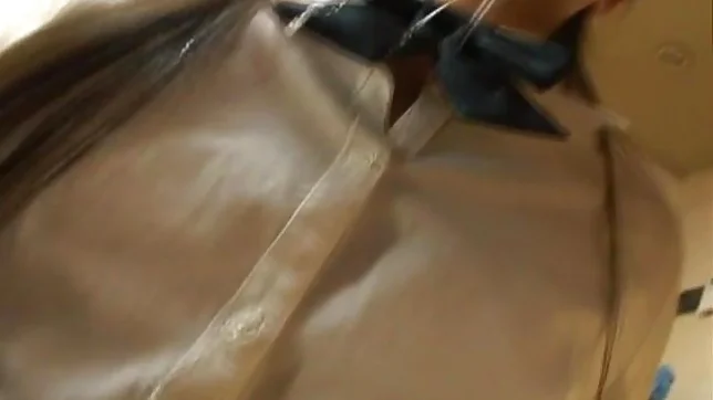 Riku Shiina Schoolgirl Sucks A Huge Cock And Gets Cum Covered